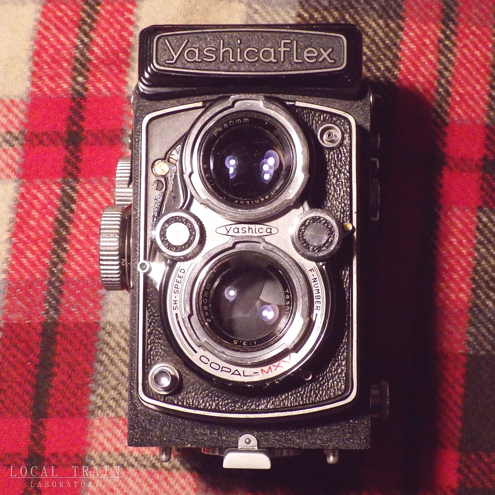 写真作例付き】ヤシカフレックス(Yashicaflex)新B型 修理記録 Part1