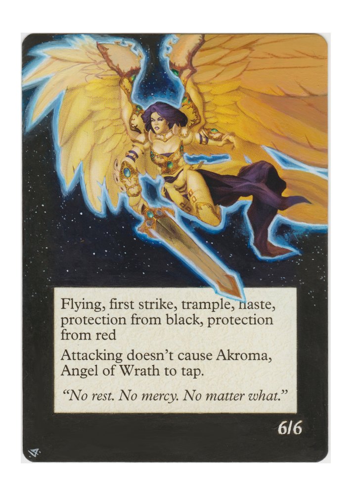 Akroma, Angel of Wrath - Local Pro Alters