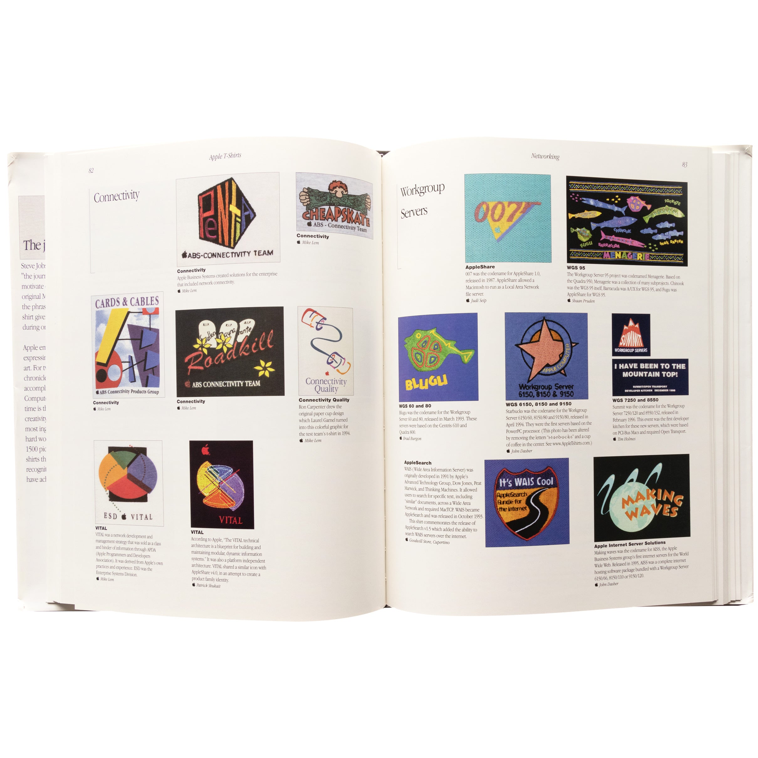 Apple T-Shirts: A Yearbook of History at Apple Computer – LOCK BOOKS