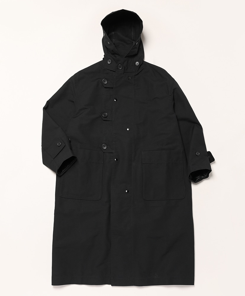 Duffle Coat - Cotton Double Cloth(M(MEN) Black/ブラック