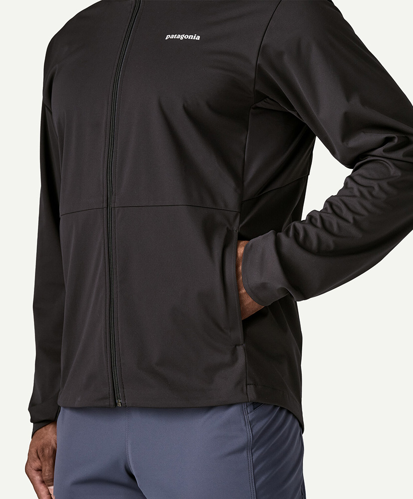 Men's Wind Shield Jacket(L(MEN) BLK/ブラック): Patagonia