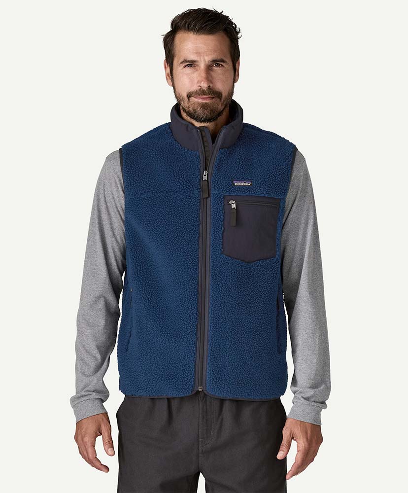 Men's Classic Retro-X Vest(L(MEN) CLMB/クレメントブルー): Patagonia