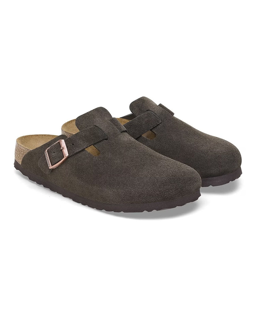 Boston - Suede Leather (Regular Fit)(39 Mocca/モカ): BIRKENSTOCK