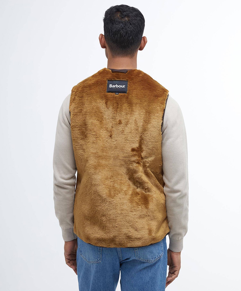 Warm Pile Zip-In Liner(36 Classic Brown/BRW): Barbour