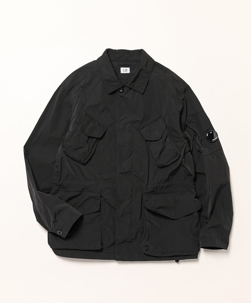 Heavy Chrome-R Lens Jacket(L(MEN) Black/ブラック): C.P. Company