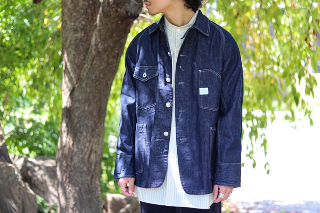 POST O'ALLS [ ポスト オーバーオールズ ] Engineer's Jacket : 10oz