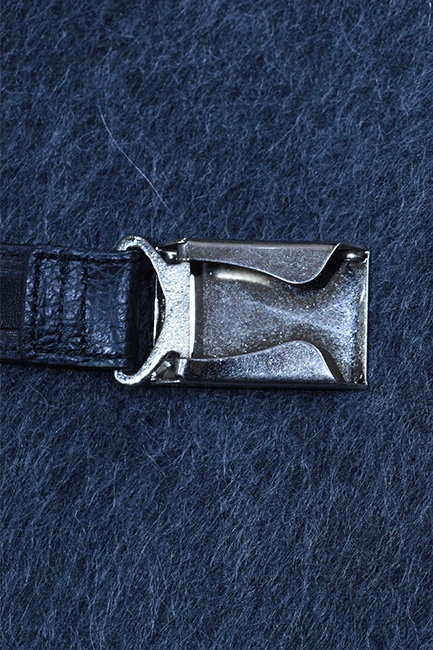 Scye/サイ】SP SHRINK LEATHER BOX BUCKLE BELT