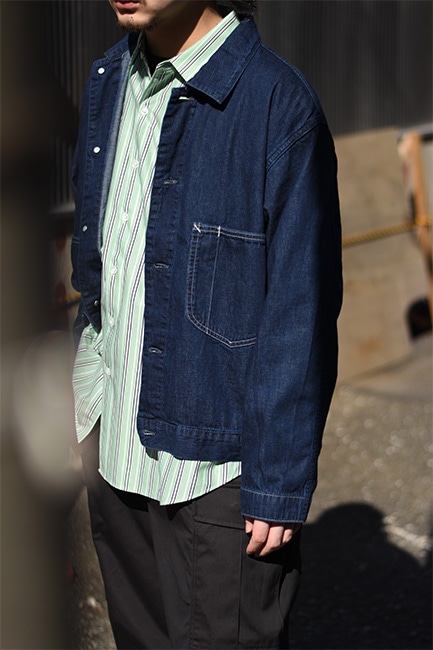 POST O'ALLS/ポストオーバーオールズ】Mechanic Blouse 2