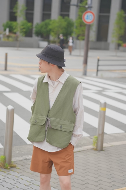 ENGINEERED GARMENTS/エンジニアド ガーメンツ Fowl Vest - Cotton