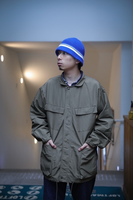 SASSAFRAS/ササフラス Digs Crew Protective Jacket - 60/40 [Olive
