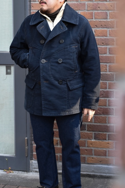 Double RL/ダブルアールエル Moleskin Peacoat 20241219