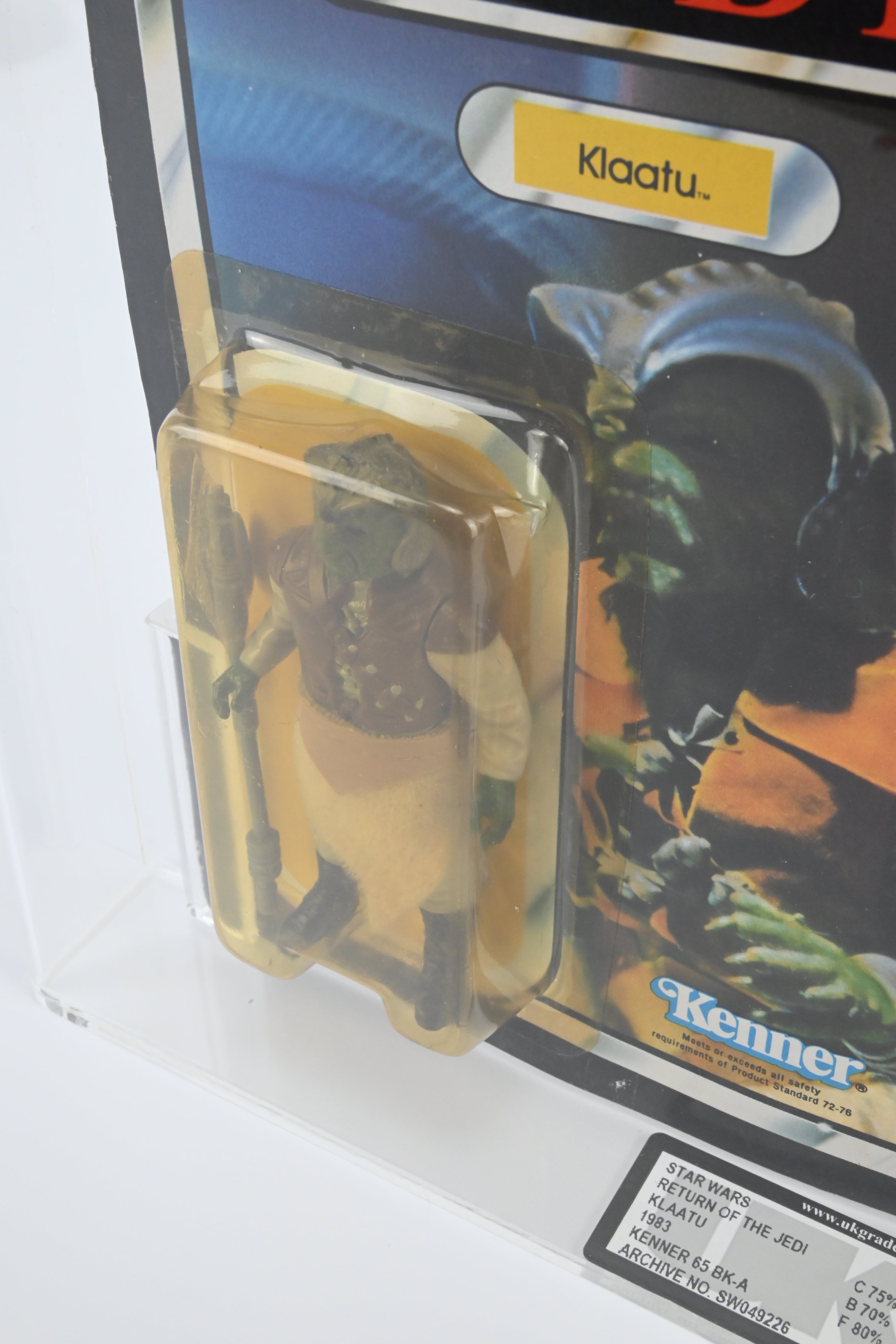 Kenner Star Wars Return of the Jedi Klaatu - UKG 70% – LoftVintageToys