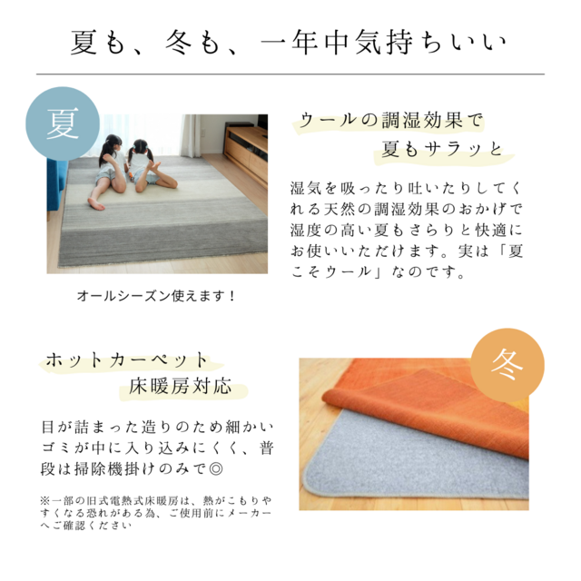 ハグみじゅうたん ておりセカンドコレクション ブルー 保証書付 200