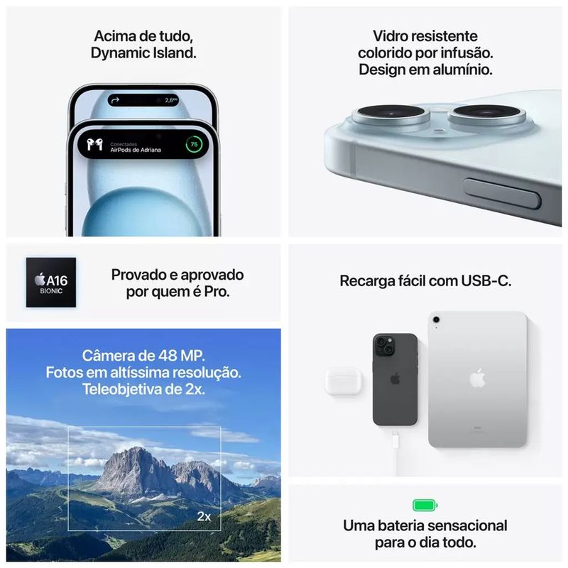 Apple iPhone 15 128GB 6,1