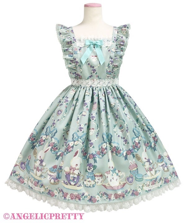 Flower Garden Teatime JSK (2024) by Angelic Pretty