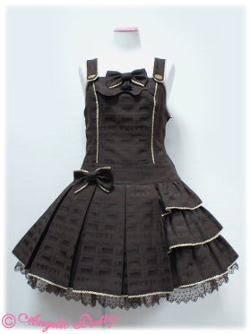 Melty Royal Chocolate Low Waist JSK by Angelic Pretty