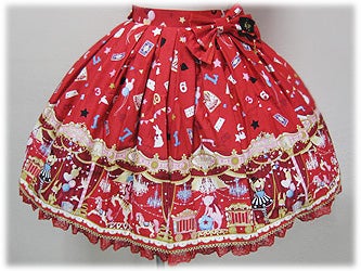 Star Night Theater Skirt by Angelic Pretty