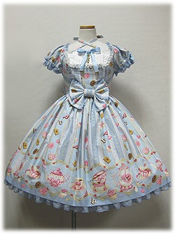 Wonder Party Mini Sleeve JSK by Angelic Pretty