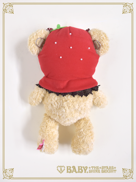 Kuma Kumya Pochette Who Wants to Be a Strawberry by Baby, the
