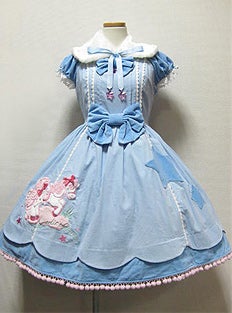 Angel Pony Applique OP by Angelic Pretty