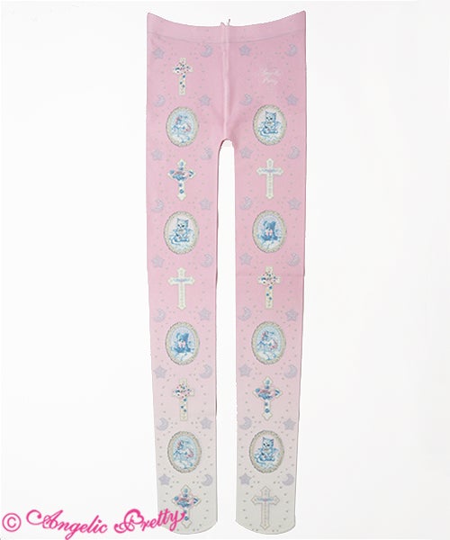 Milky Cross Tights (2015 3rd Release) by Angelic Pretty