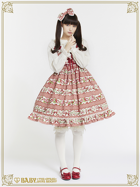 Sweetie Gingham Border JSK II (2018) by Baby, the Stars Shine Bright