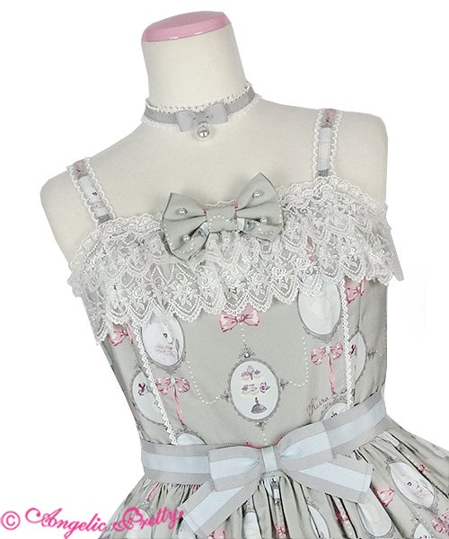 Cat Tea Party JSK Set (2020) by Angelic Pretty