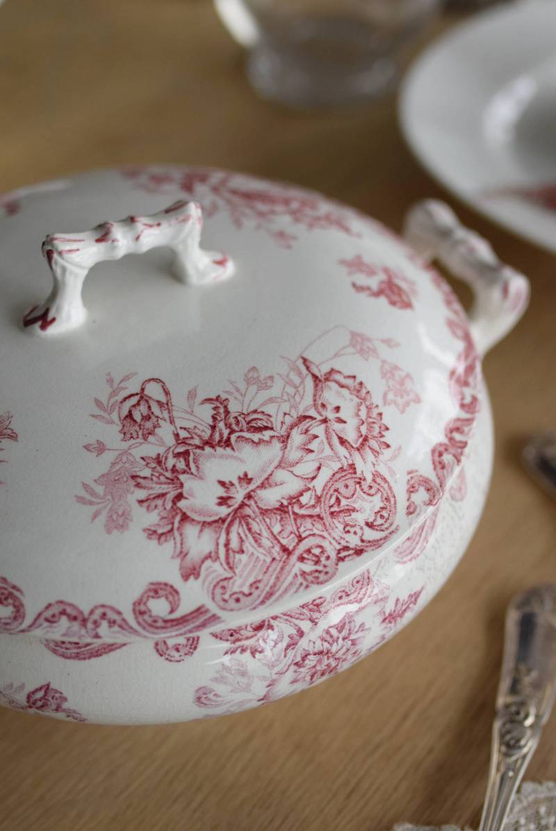 フランスアンティーク食器 レギュミエール.PAVOTS テーブルウェア