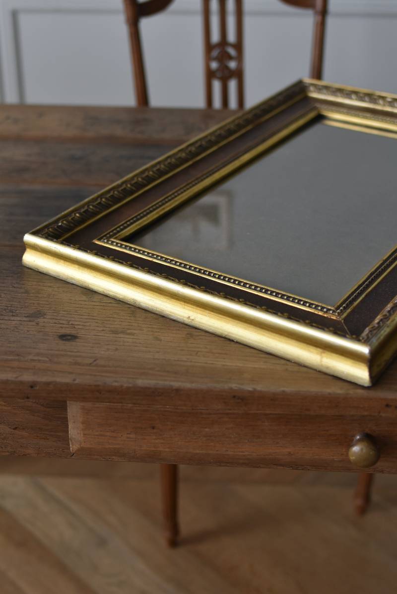 木製フレーム.GOLD フランス ヴィンテージ 額縁