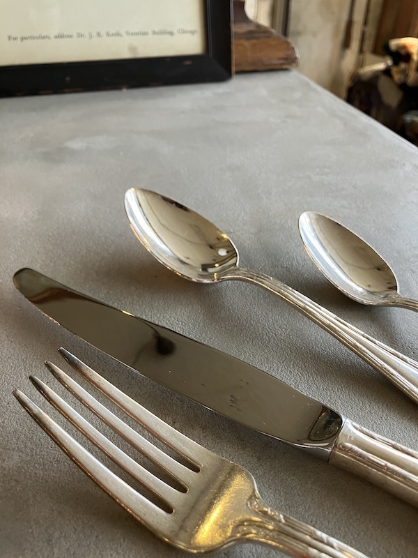 1940'S 50'S 60'S シルバーカトラリーセット フランダースホテル