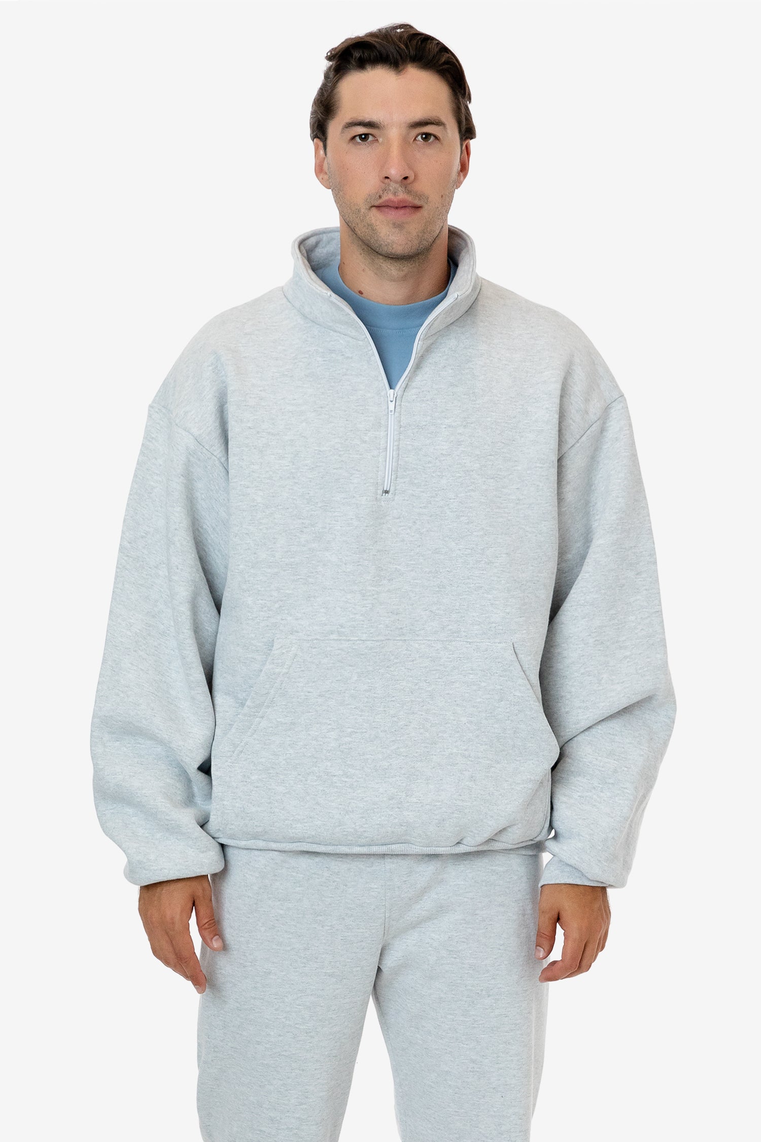 HFX408 - Heavy Fleece Half Zip Pullover (Piece Dye) – Los Angeles