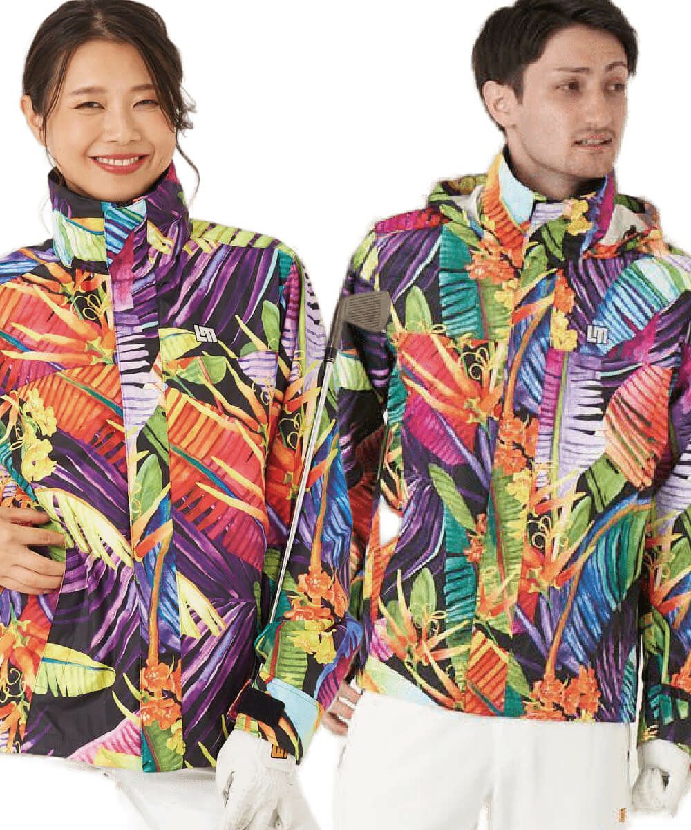 ユニセックス ナイロンジャケット レインボージャングル /レインウェア