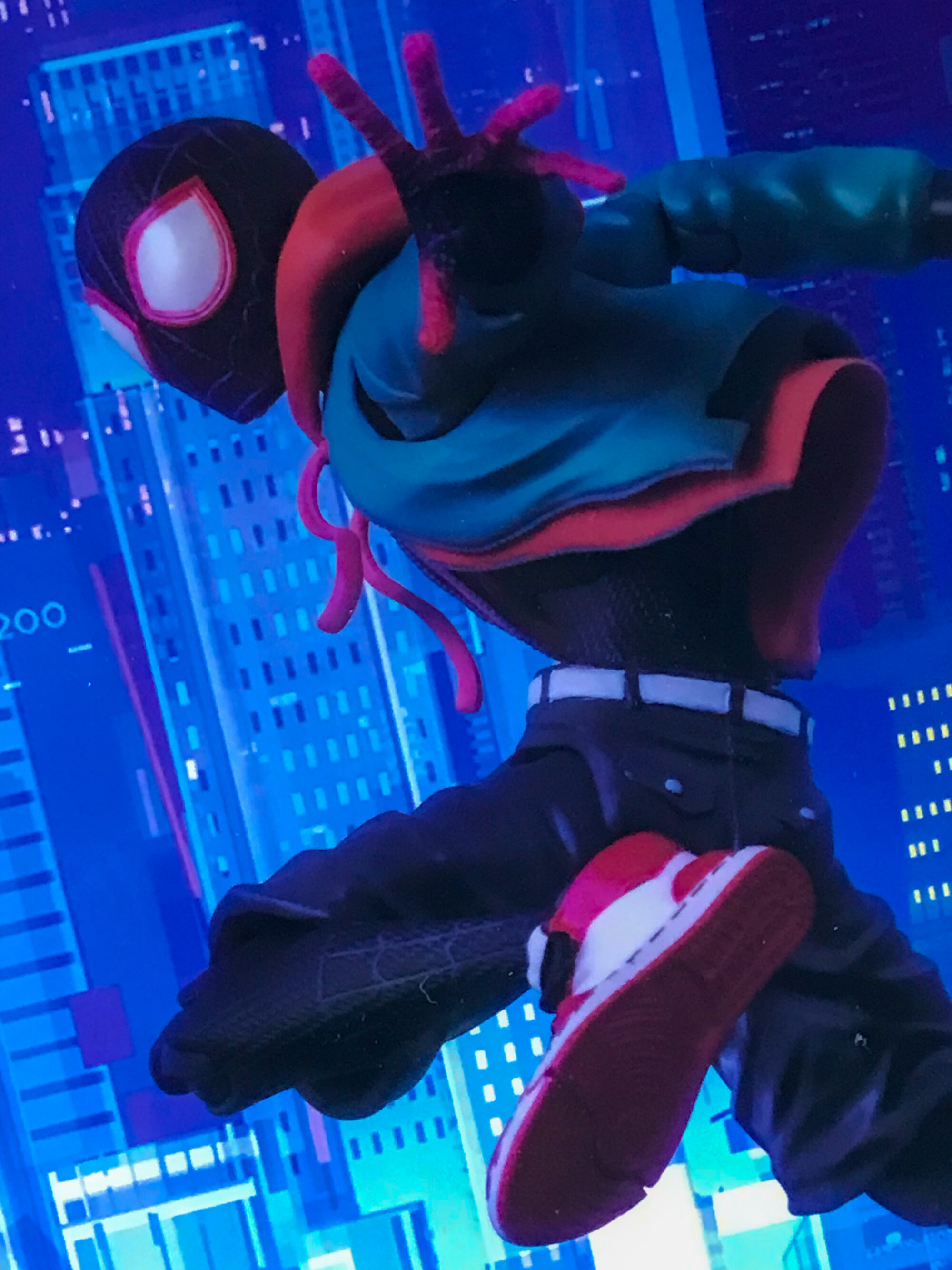 スパイダーバース スパイダーマン SVアクションマイルス・モラレス 千