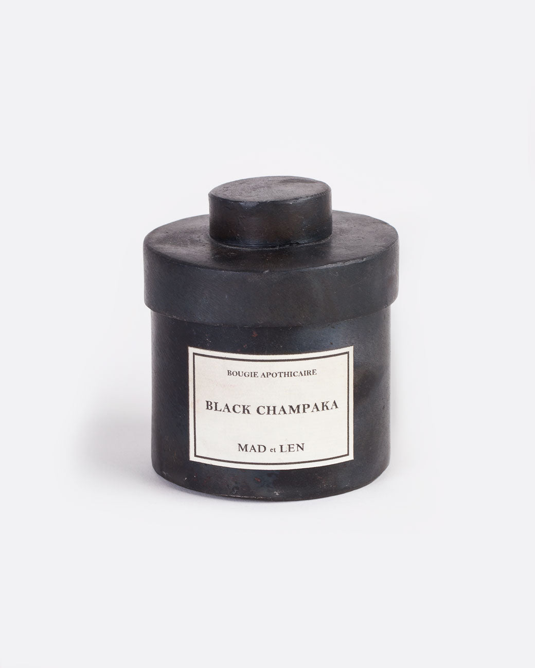 Mad et Len Black Champaka Candle – Love Adorned