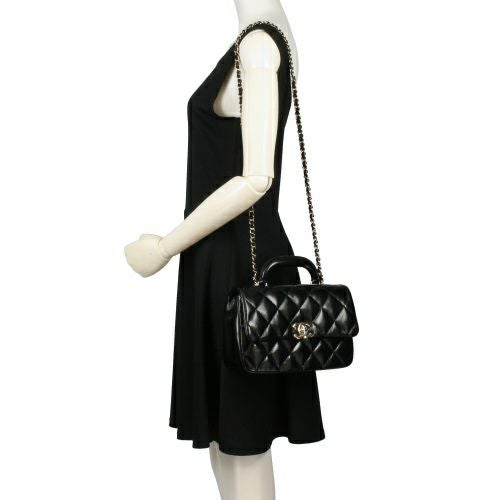 シャネル ハンドバッグ レディース ブラック CHANEL AS4544 B14863