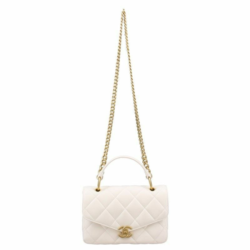 シャネル CHANEL ハンドバッグ レディース ホワイト AS4195 B13073