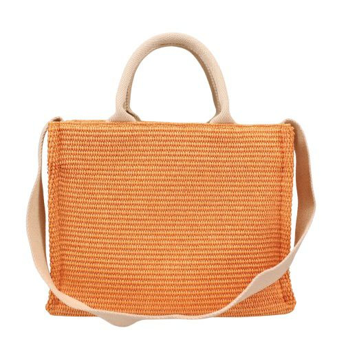 マルニ トートバッグ かごバッグ カゴ レディース オレンジ MARNI