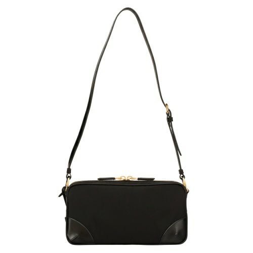 プラダ ショルダーバッグ レディース TESSUTO SPAZZOLATO ブラック