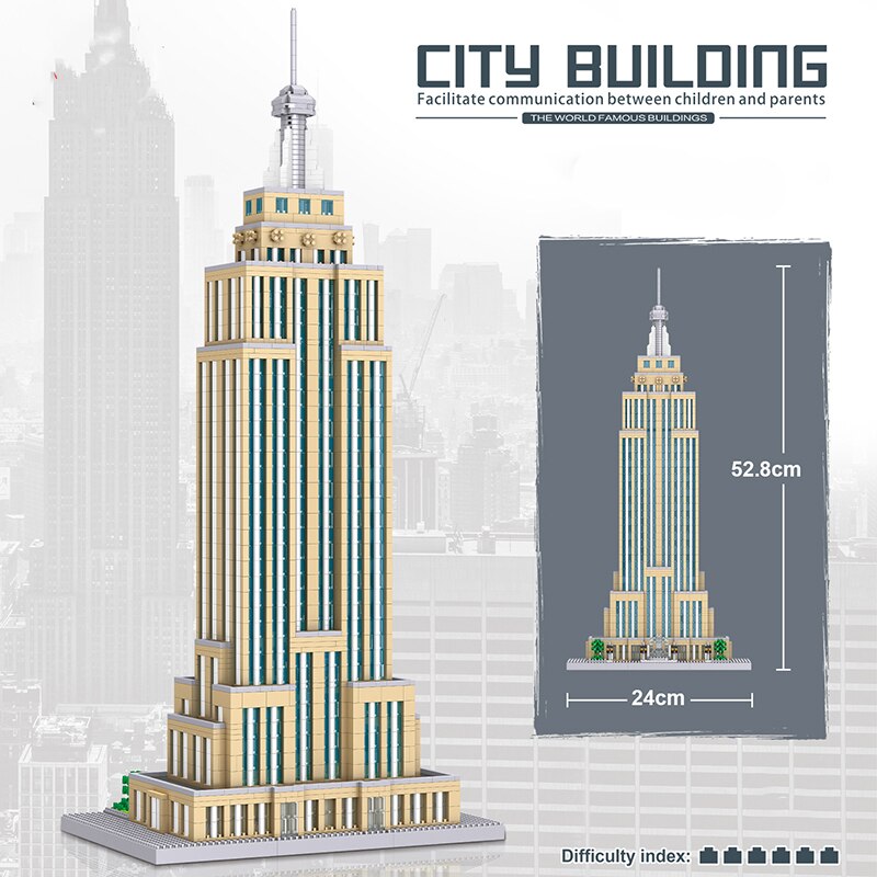 Lezi 8192 New York Empire State Building - LOZ Blocks Official Store