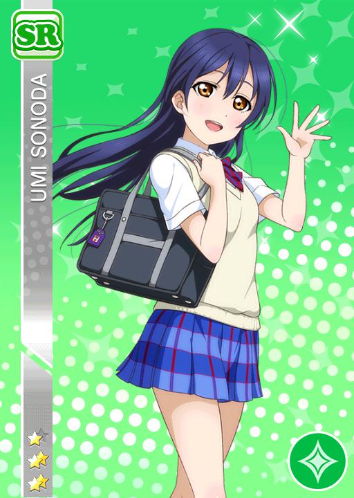 投げキッス】園田海未 | ラブライブ！スクフェス カードDB