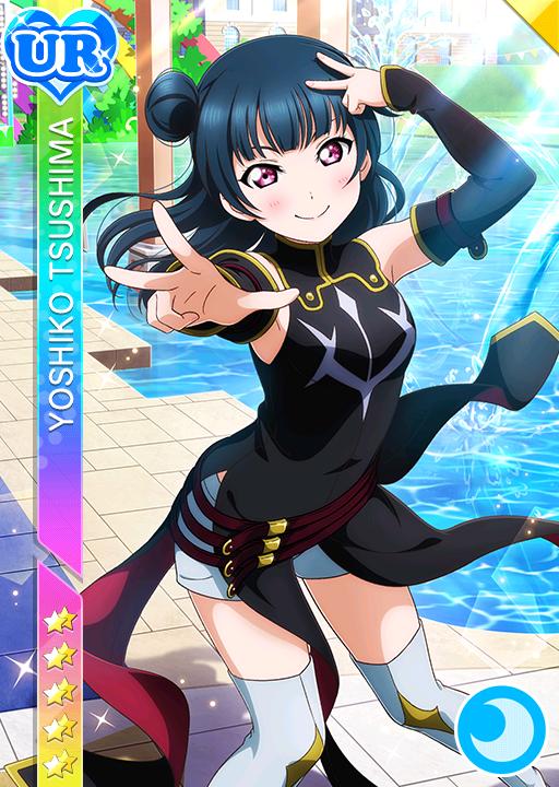 漆黒の騎士】津島善子 | ラブライブ！スクフェス カードDB