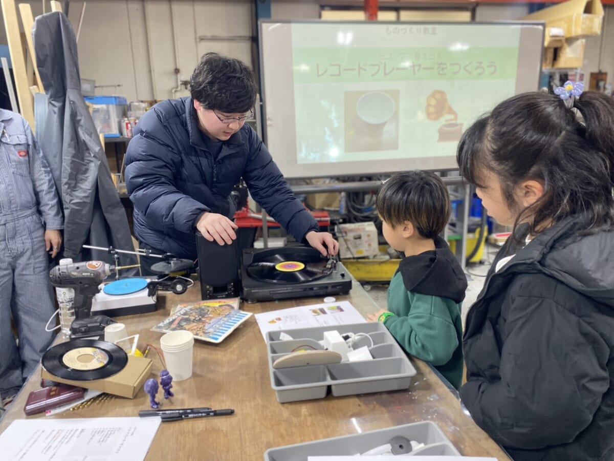 2/11（水）東大阪にてMACHICOCOと福山大学 村上さんが レコード