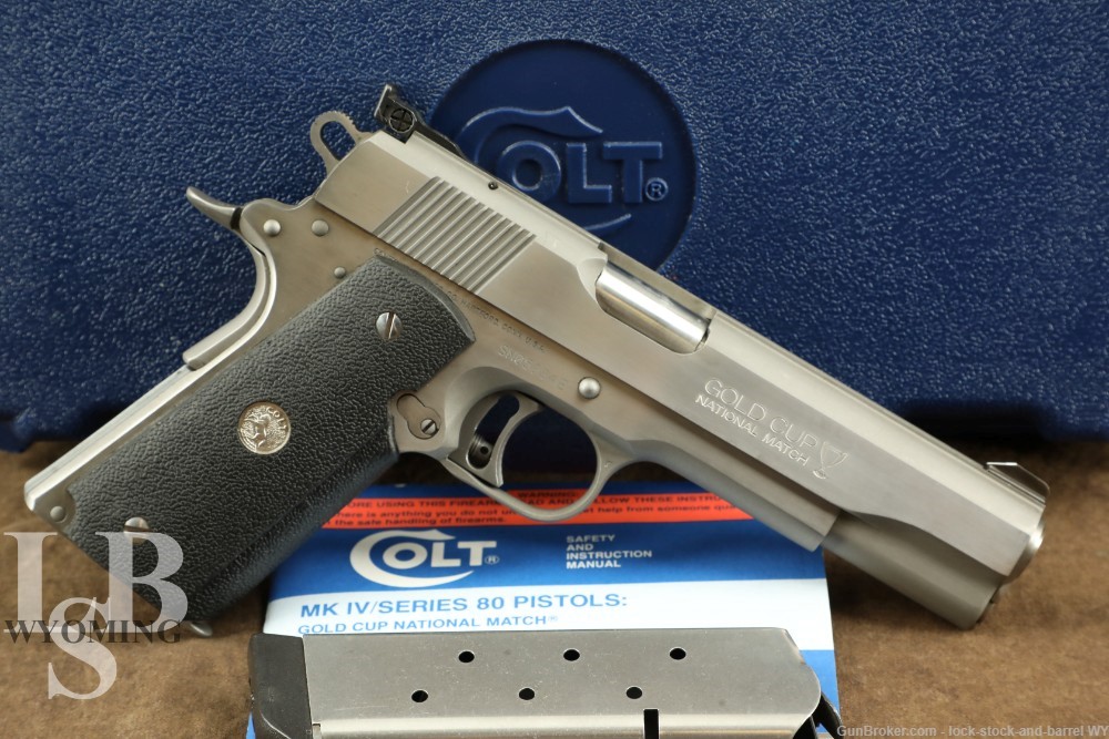 Colt MK IV Series '80 Gold Cup National Match .45 ACP 5” 1911