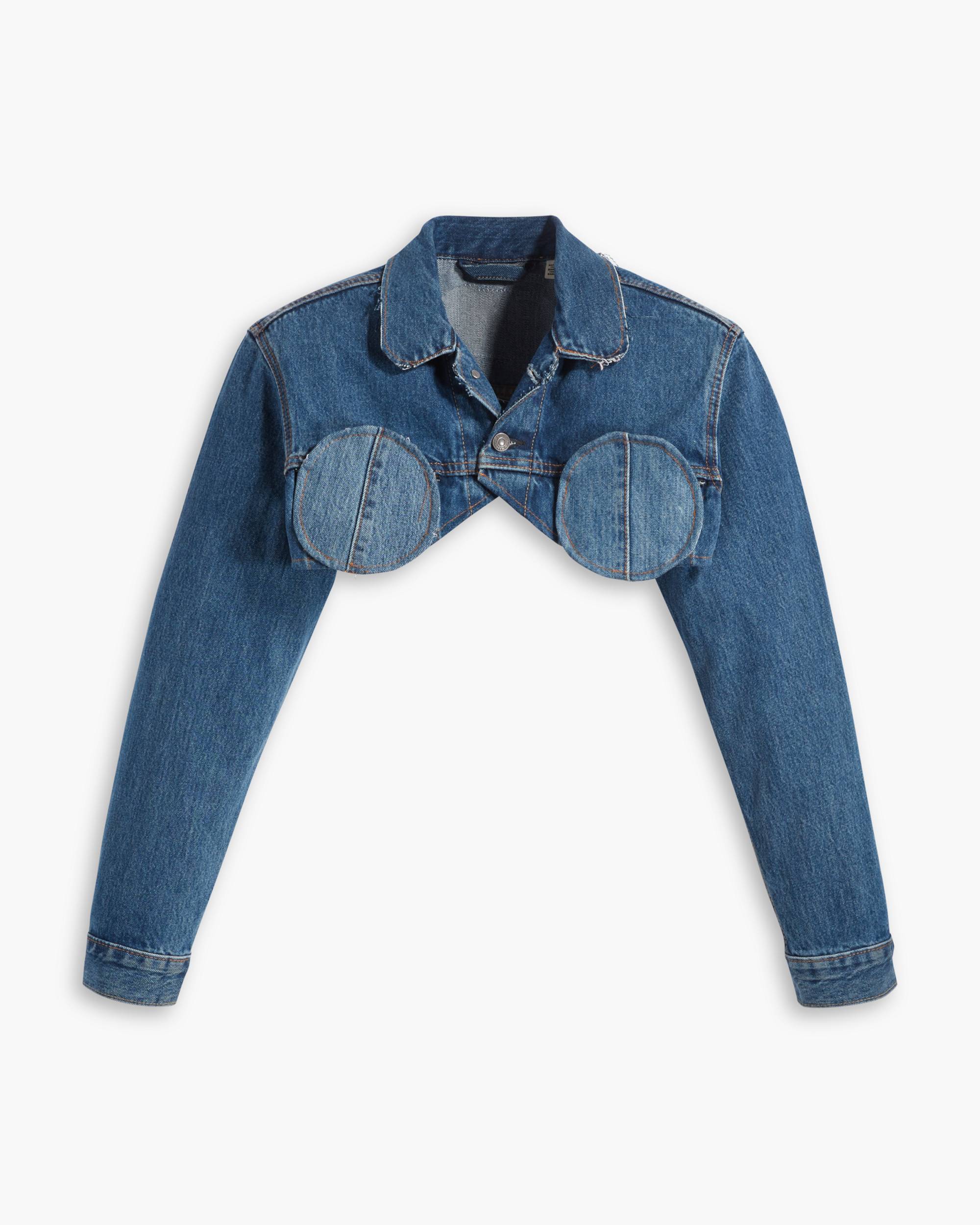 Sami Miro Vintage X Levi's® Circle Pocket Jacket - Medium Wash