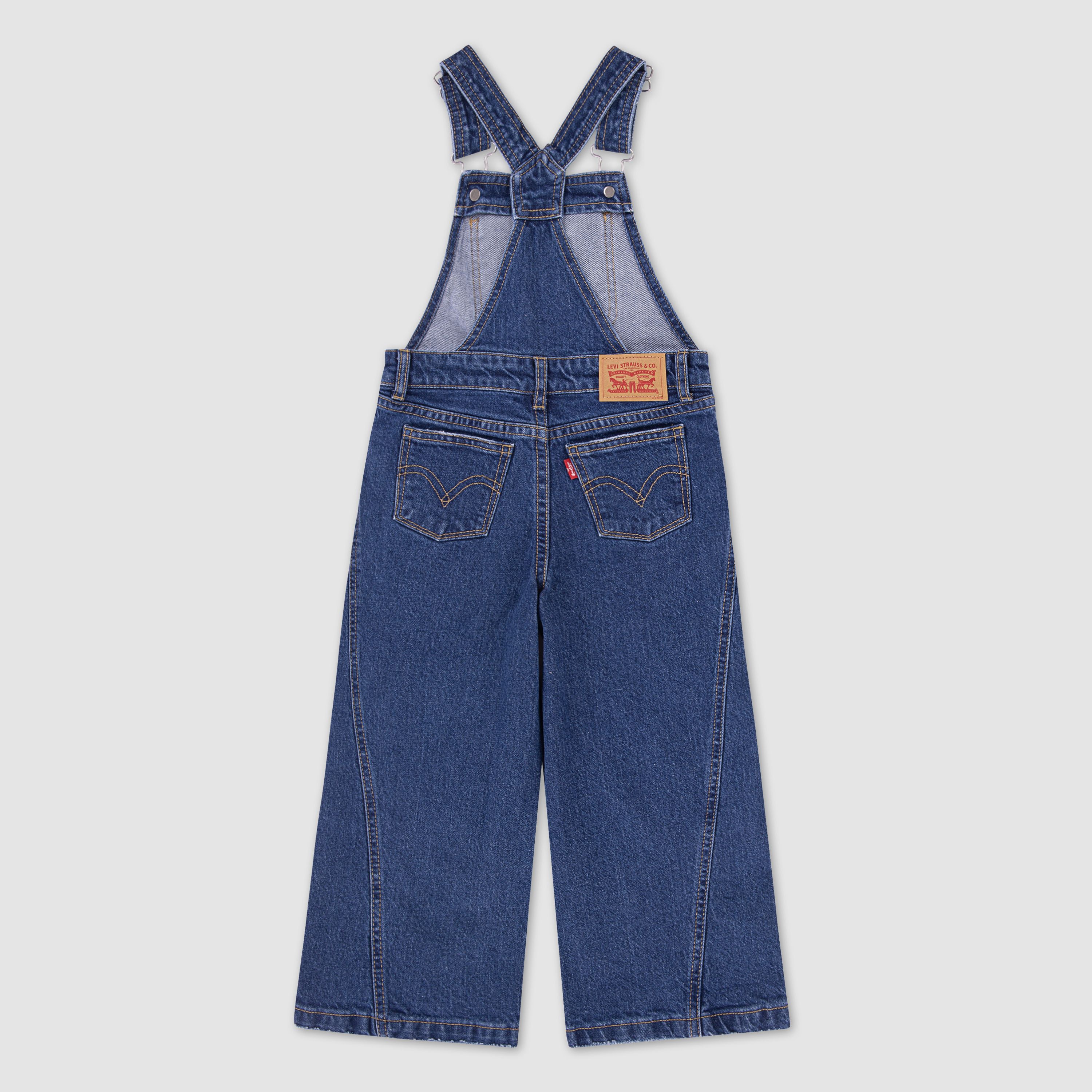 Cargo Overalls Big Girls 8-20 - Dark Wash | Levi's® US
