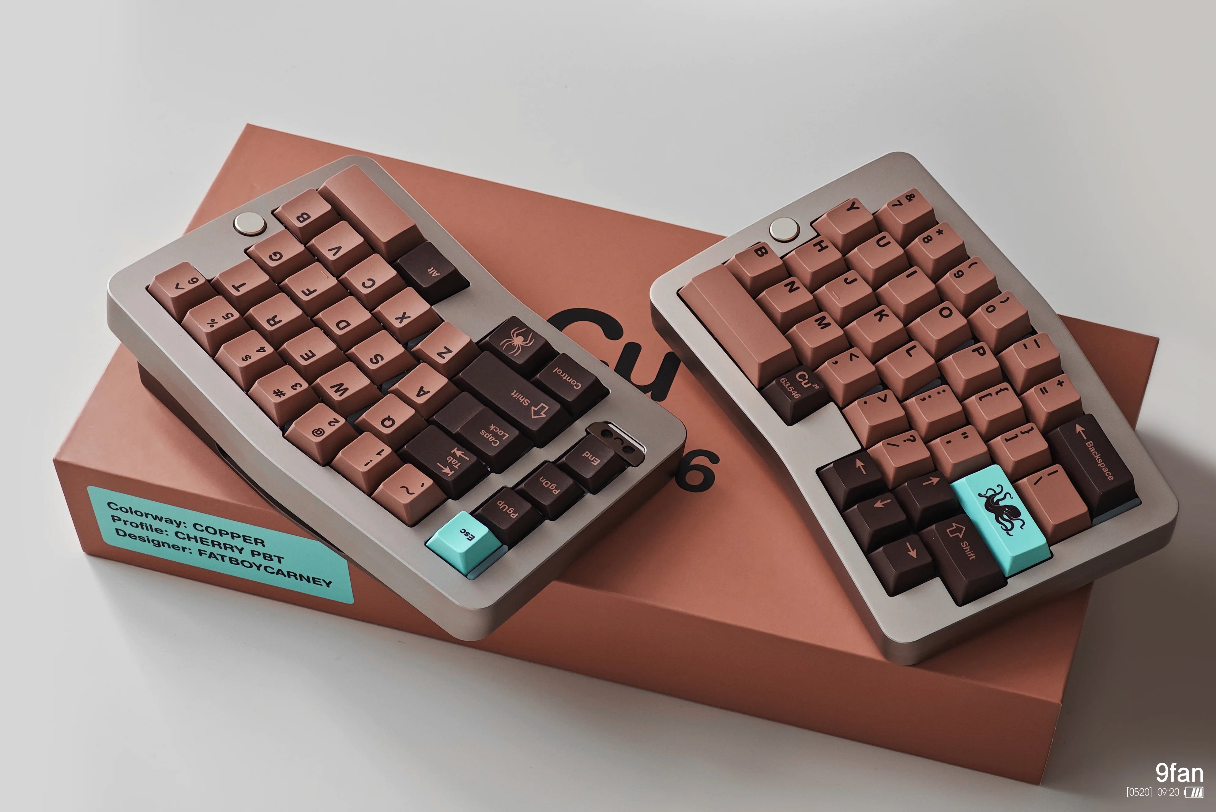 QK Alice Duo - Ergonomic Alice Mechanical Keyboard Split Alice