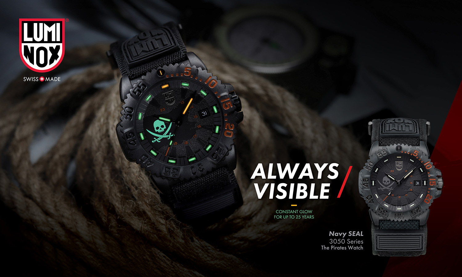 NAVY SEAL COLORMARK 3050 SERIES Ref.3051.PIR.LE | Luminox