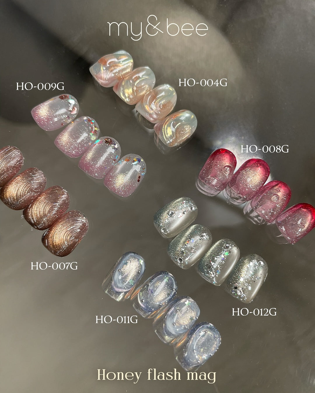 my&bee Gloss flash | 12 colours – Luna Beauty Store Australia