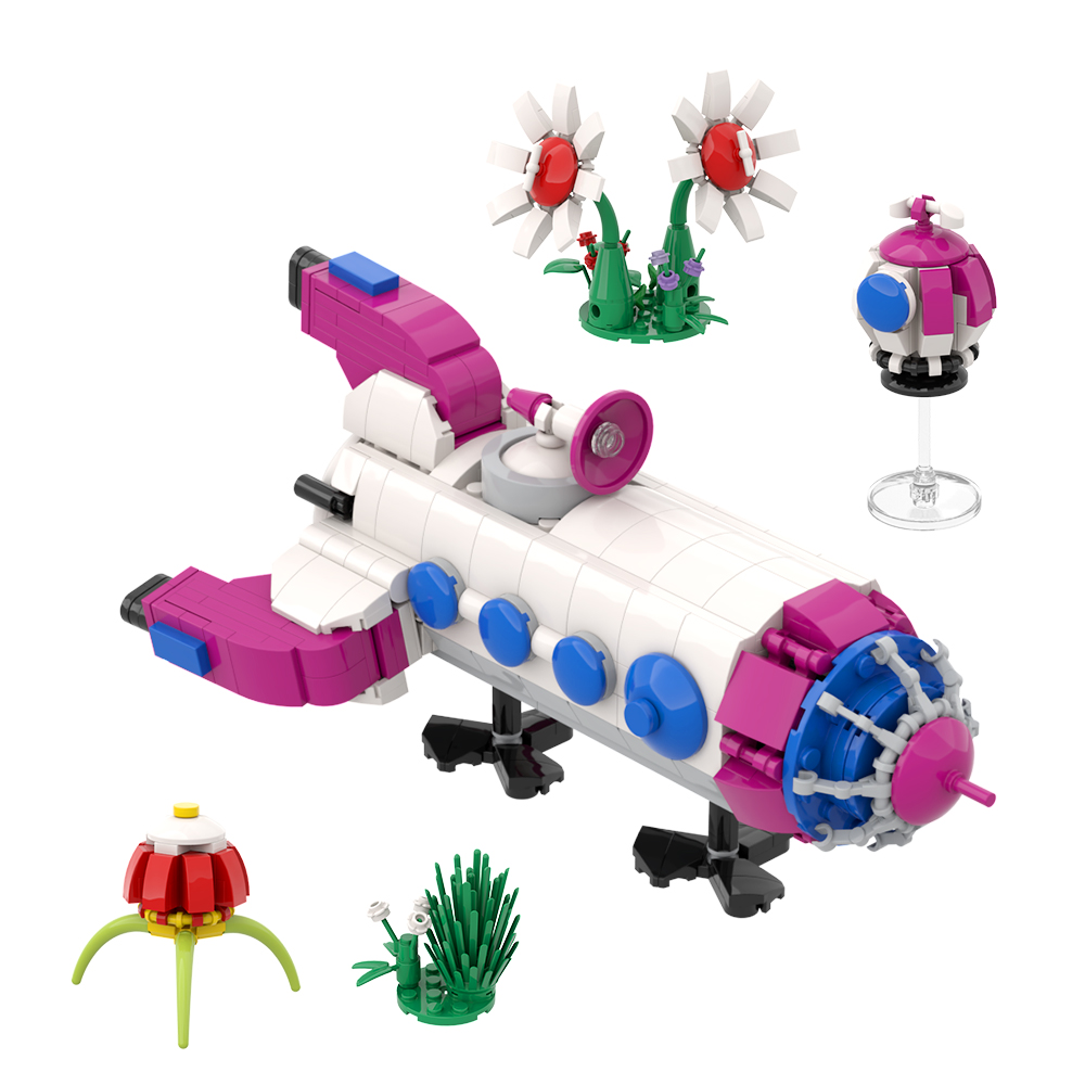 MOC Factory 89216 Movies and Games Pikmin S.S. Shepherd | SEMBO
