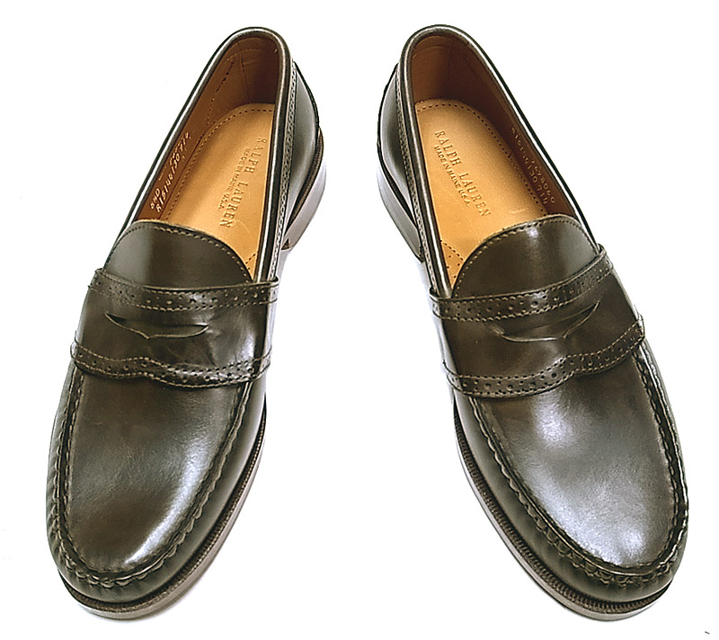 RALPH LAUREN (Rancourt & Co.) ELLESMERE Penny Loafer カーフ USA製